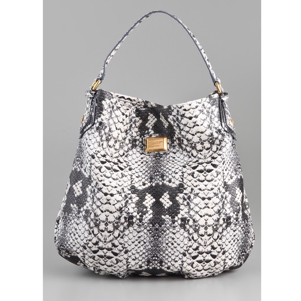 Marc Jacobs Snake Print Hillier Hobo